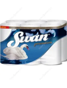 Papel Higiénico Swan Premium Doble Hoja 32 Unid 50 mts c/u