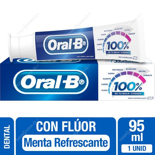 Pasta Dental Flúor Menta Refrescante Oral-B 95 ml