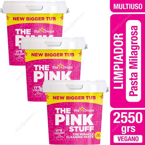 Pasta Limpiadora Multiuso The Pink Stuff 3 x 850 g