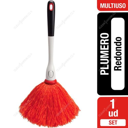 Plumero Redondo Manual Microfibra Oxo 1 Unid