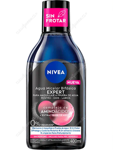Nivea Agua Micelar Bifásica MicellAir Expert 400 ml