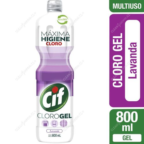 Cif Cloro Gel Lavanda 800 ml