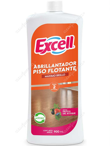 Excell Abrillantador Piso Flotante Frutos del Bosque 900 cc