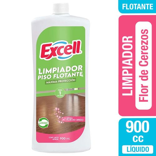 Limpiador de Piso Flotante Aroma Flor de Cerezos Excell 900 cc