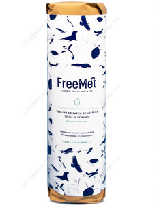 Freemet Toalla de Papel Reusable Pulpa de Bambú 20 un