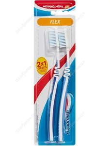 Aquafresh Cepillo Dental Flex Medio 2 un