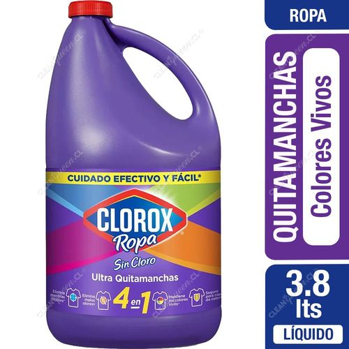 Clorox Quitamanchas Colores Vivos 3.8 L