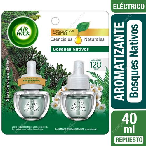 Air Wick Repuesto Aromatizante Eléctrico Bosques Nativos 2 un