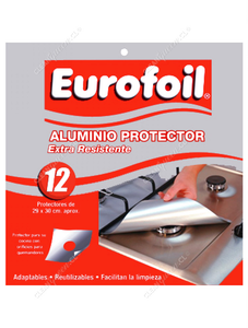 Eurofoil Protector Aluminio Cocina 29 x 30 cm 12 un