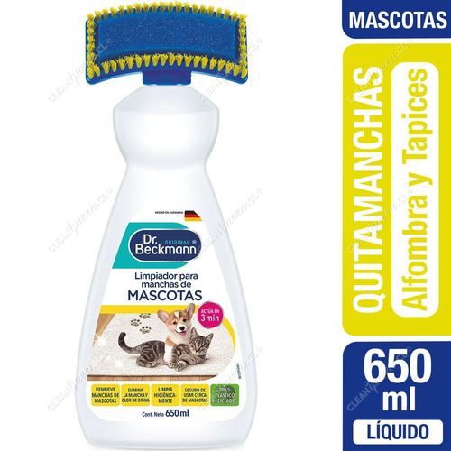 Dr. Beckmann Limpiador Tapicería Manchas Mascotas 650 ml