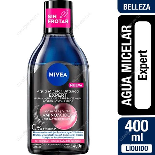 Nivea Agua Micelar Bifásica MicellAir Expert 400 ml