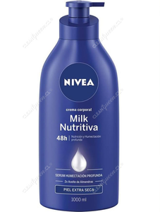 Nivea Crema Corporal Milk Nutritiva Piel Extra Seca 1000 ml