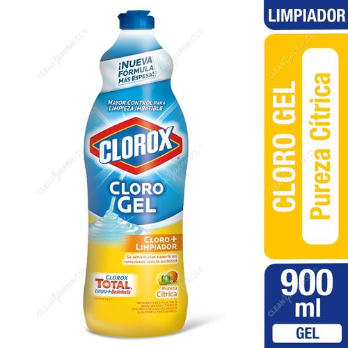 Cloro Gel Clorox Pureza Critica 900 ml