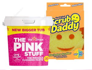 Pack The Pink Stuff Pasta Limpiadora Multiuso 850 g + Esponja Scrub Daddy 1 Unid