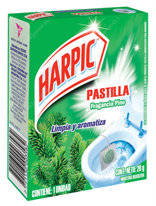 Harpic Pastilla Inodoro Pino 20 g