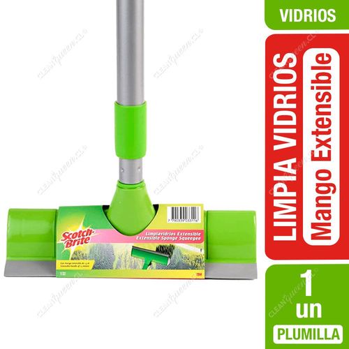 Scotch-Brite Plumilla Limpia Vidrios Mango Extensible