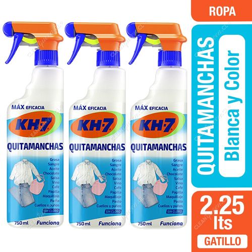 Quitamanchas Ropa KH-7 Gatillo 3 x 750 ml