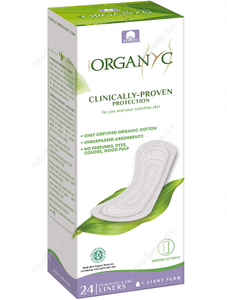 Organyc Protector Diario Higiénico Normal 24 un