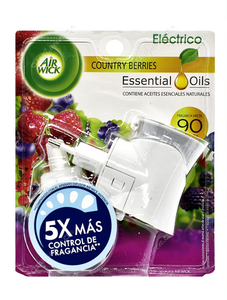 Air Wick Aparato + Repuesto Aromatizante Ambiental Eléctrico Country Berries 21 ml