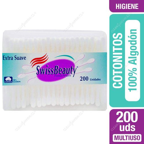 Swiss Beauty Cotonitos 100% Algodón 200 un