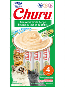 Churu Snack Cremoso Tuna With Chicken Recipe Gato 4 un