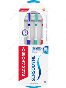 Sensodyne Cepillo Dental Repara y Protege 3 un