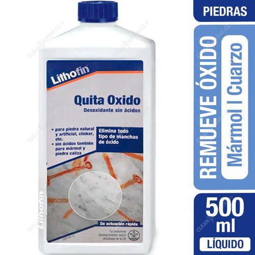 Lithofin Rost-Ex Removedor de Óxido para Piedras 500 ml