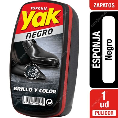 Yak Esponja Limpia Calzado Negro