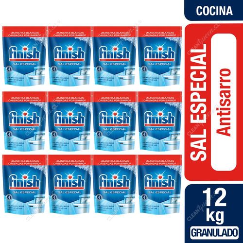 Finish Lavavajilla Sal Antisarro 12 x 1 kg