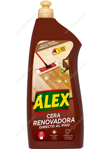 Alex Cera Líquida Renovadora Piso Madera y Laminado 900 ml