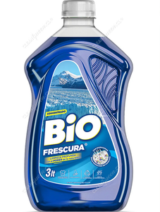 Bio Frescura Detergente Líquido Campos de Hielo 3 L