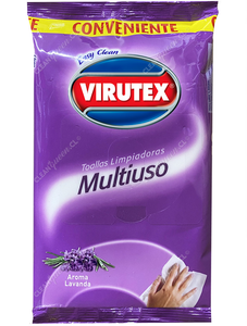 Virutex Toallitas Multiuso Lavanda 30 un