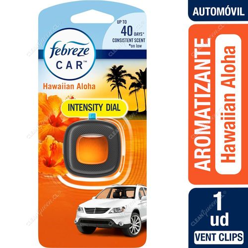 Febreze Aromatizante Automóvil Vent-Clips Hawaiian Aloha