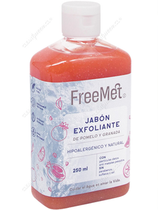 Freemet Jabón Líquido Exfoliante Pomelo y Granada 250 ml