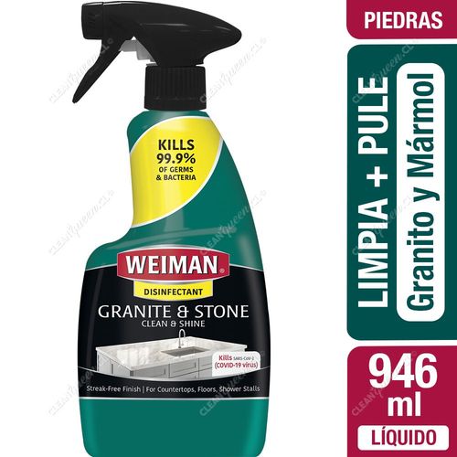 Weiman Limpiador Líquido Desinfectante Granito y Piedra 946 ml