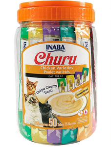 Churu Snack Cremoso Chicken Varieties Recipe Gato 50 un