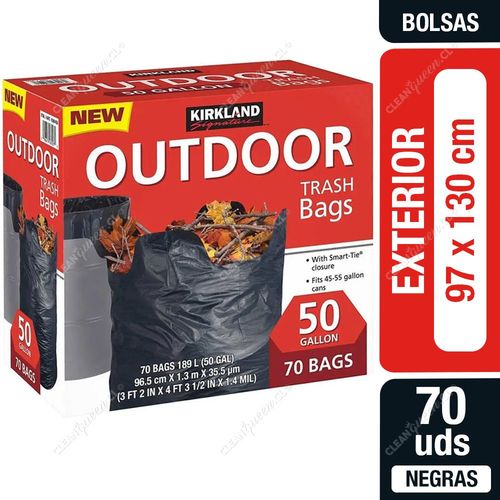 Kirkland Bolsas Basura Exterior 97 x 130 cm 70 un