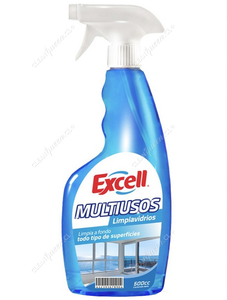Excell Limpia Vidrios Multiuso Gatillo 500 cc