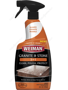 Weiman Limpiador Líquido 3 en 1 Granito y Piedra 710 ml