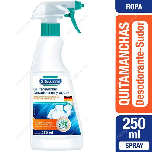 Dr. Beckmann Quitamanchas Desodorantes y Sudor 250 ml