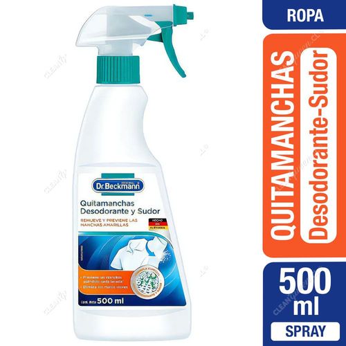 Quitamanchas Desodorantes y Sudor Dr. Beckmann 500 ml