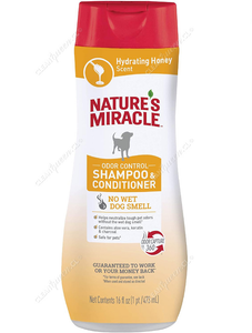 Miracle Shampoo y Acondicionador para Perro Nature’s Hydrating Honey 473 ml