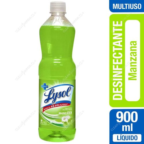 Lysol Desinfectante Líquido Manzana 900 ml