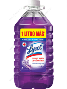 Lysol Desinfectante Líquido Lavanda 5 L