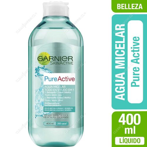 Garnier Agua Micelar Pure Active 400 ml