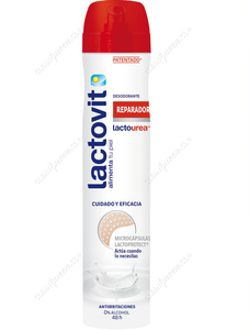 Lactovit Desodorante Aerosol Reparador Lactourea 200 ml