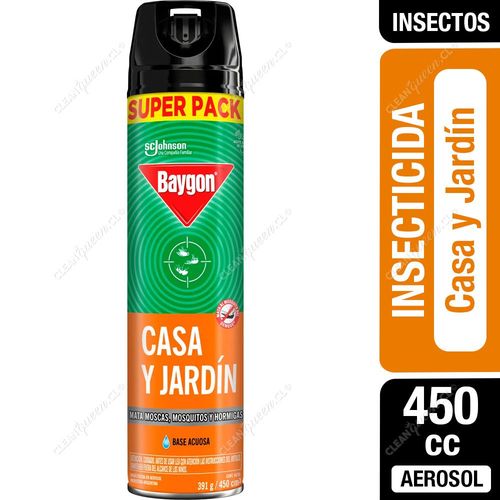 Baygon Insecticida Casa y Jardín 450 cc