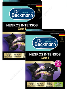 Dr. Beckmann Negros Intensos en Toallitas 2 x 8 un