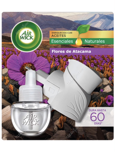 Air Wick Aparato + Repuesto Aromatizante Eléctrico Flores de Atacama 20 ml