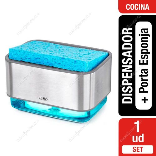 Oxo Dispensador Lavaloza Porta Esponja